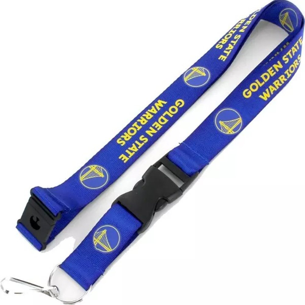 🏀 🆕GOLDEN STATE WARRIORS TEAM LANYARD - NBA - UNISEX